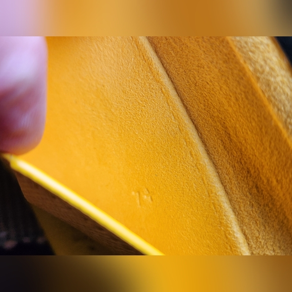 Authentic Louis Vuitton Monogram Folio Iphone 7+ Case Yellow M63405 LV K6580 - Picture 13 of 15